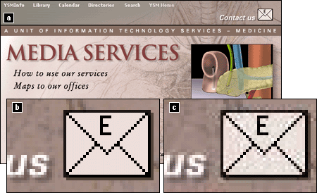Uporaba formata JPEG v uporabniškem vmesniku spletne strani