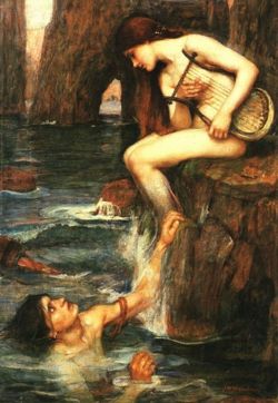 The Siren, by John William Waterhouse (circa 1900).